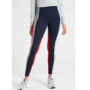 Athleta Crest Colorblock Tight Legging